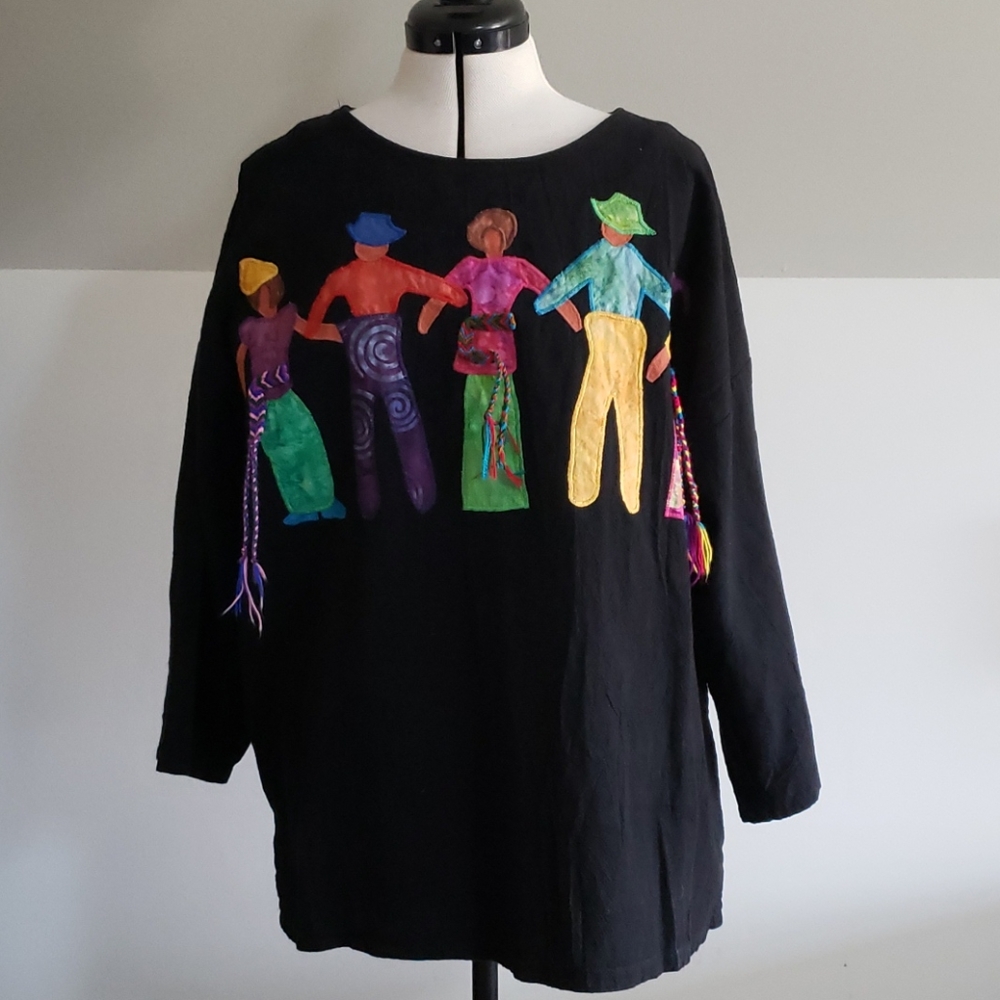 Alfredo's Wife embellished top